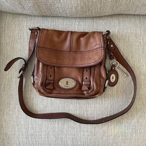 Fossil Maddox Saddle Bag Crossbody